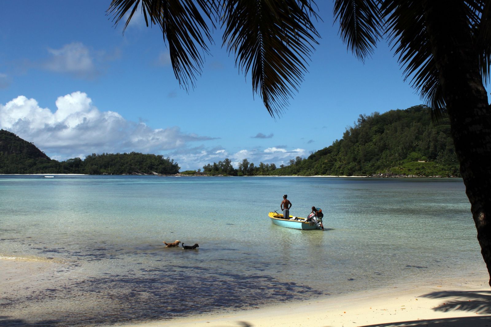 Seychelles boat