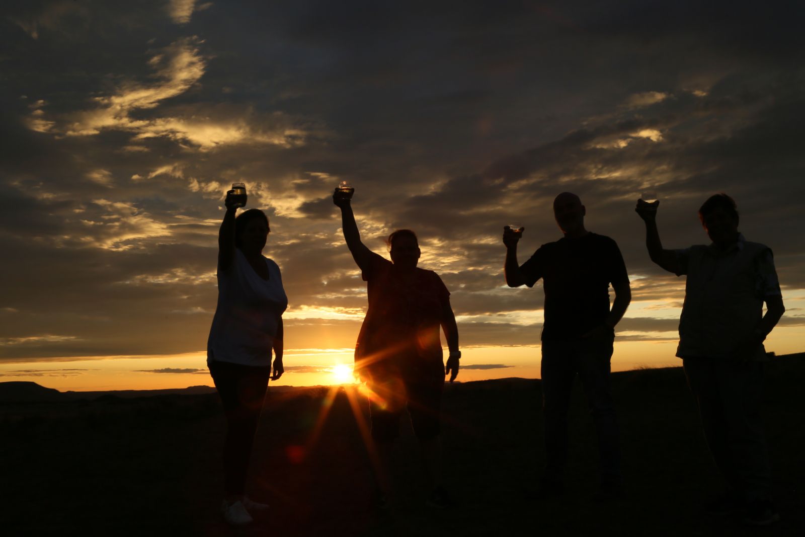 Sundowners at Tiger Canyon